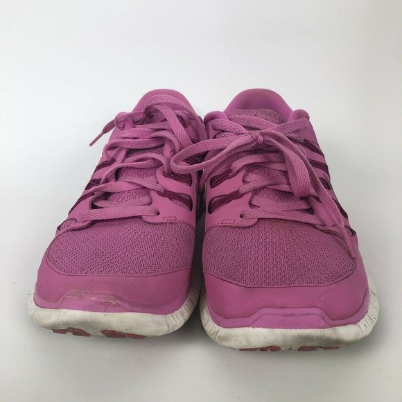 Nike Free 5.0 Womens Pink Running Shoes Size 9 - Picture 4 of 11